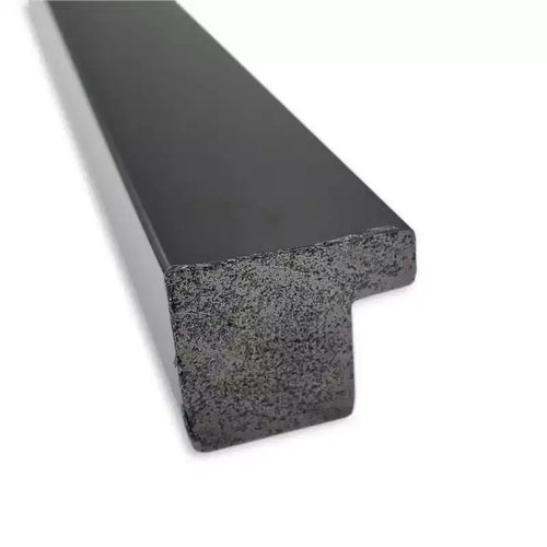 38" x 26" Non-Beveled Jet Black Wall Mirror - Amanti Art: Modern Polystyrene Frame, Included Mounting Hardware