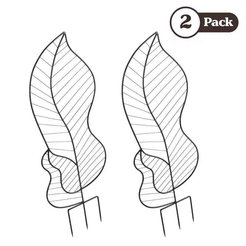 Treillis de 111 cm pour plantes grimpantes, lot de 2