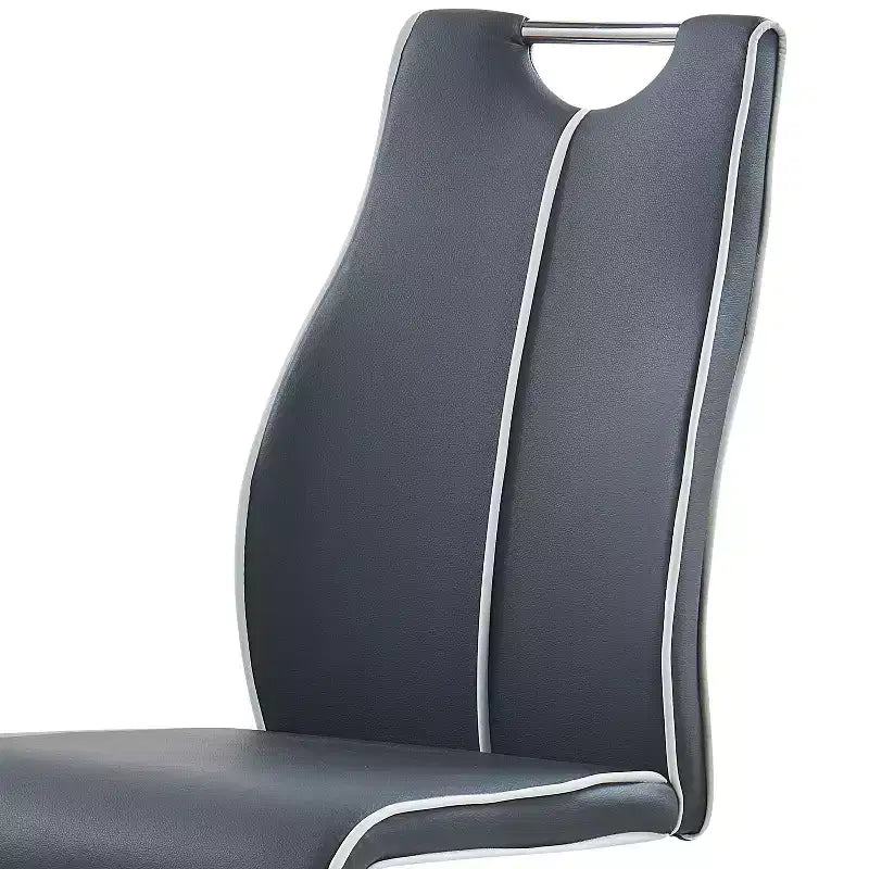 HomeStock D4127 2 Grey Dining Chairs