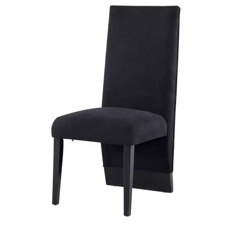 HomeStock D12 Black Dining Chair Chair