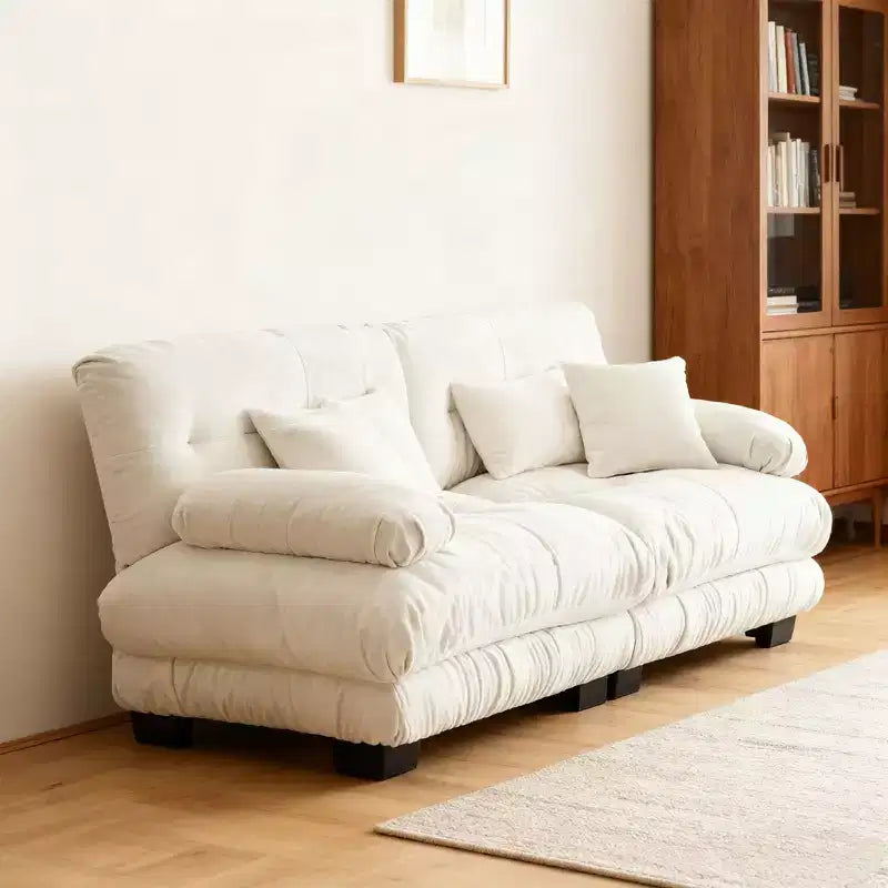 Homy Casa Modern Cloud Sofa with Plush Cushions and Soft Upholstery, for Living Room or Lounge Space