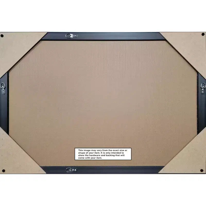 Amanti Art Ellie Non-Beveled Framed Bathroom Vanity Wall Mirror