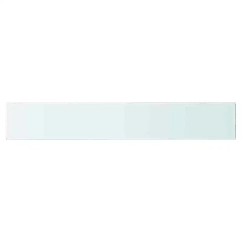 Glass Panel Clear Tempered glass 31.5 x 4.7 in Glass surface