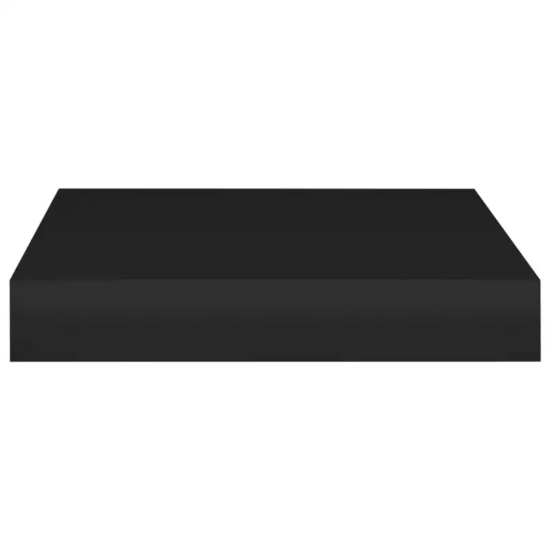 Wall Shelf Black Honeycomb MDF, Metal Small Wall mounting