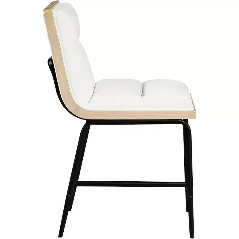 Meridian Furniture,Viceroy Fabric Upholstered Counter Stool, Set of 2
