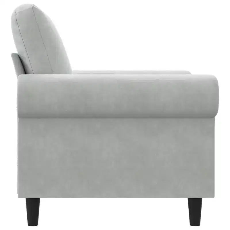 vidaXL Sofa Chair Accent Upholstered Club Armchair for Living Room Velvet