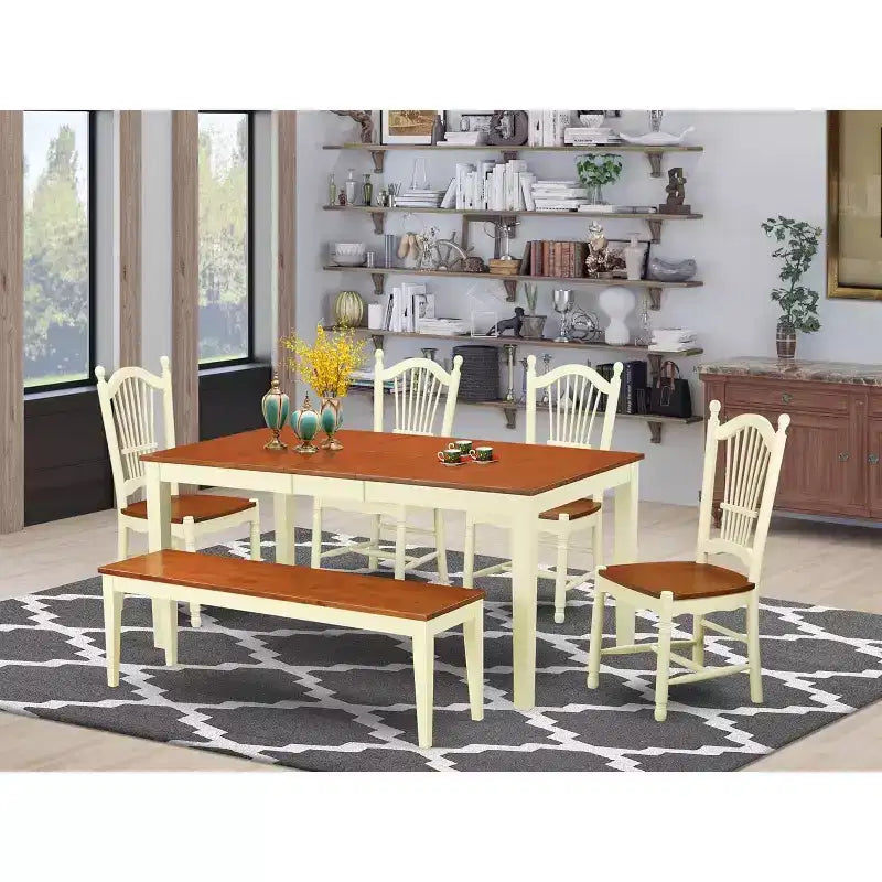 Hollywood Regency Dinette Set - Kitchen Table & Chairs - Elegant Dining Room Furniture
