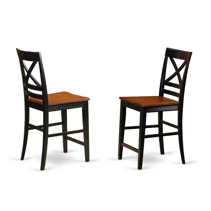 Counter Height Dining Set - 9 Piece Table & Chair Set - Modern Bar Height Furniture