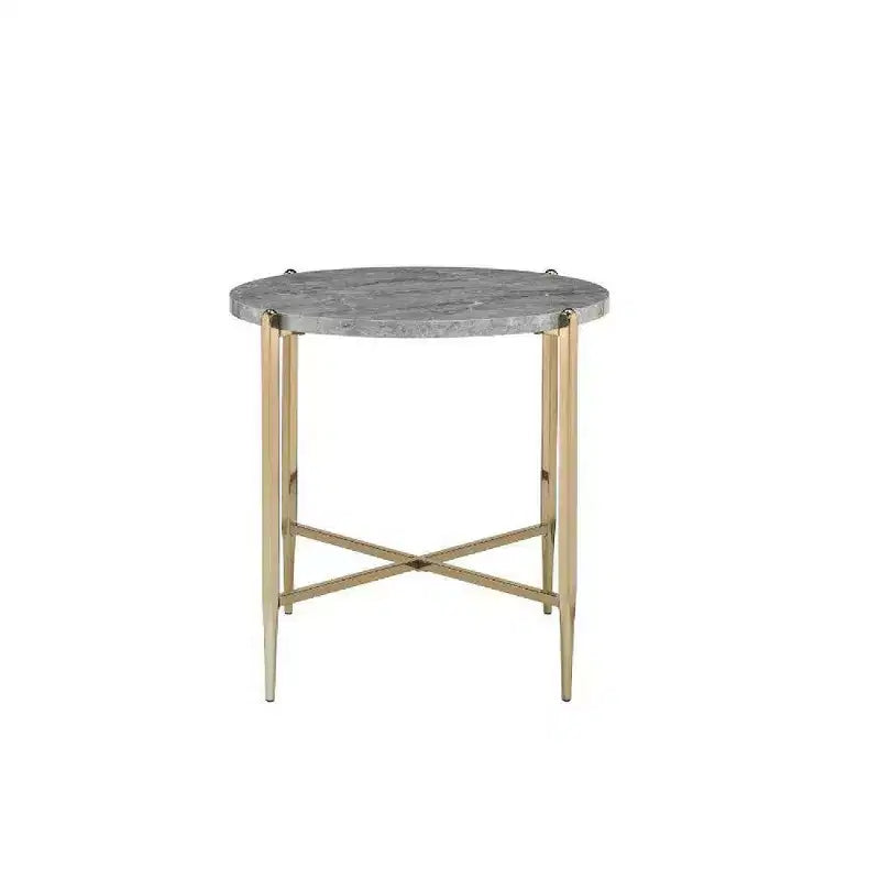 Royal Hampton End Table, Mirrored