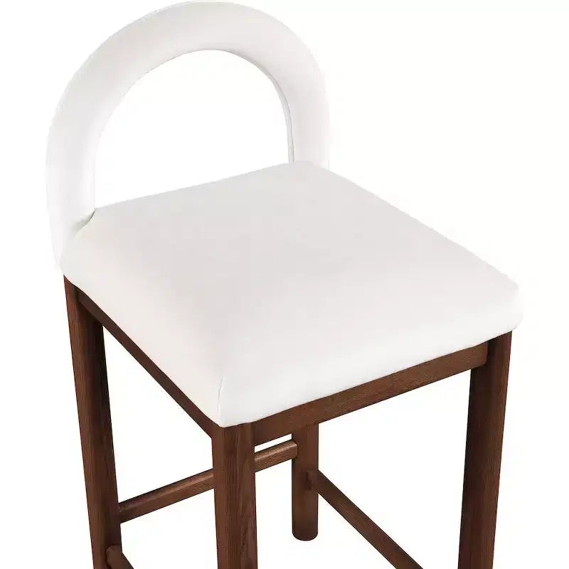 Meridian Furniture,Conrad Velvet Counter Stool