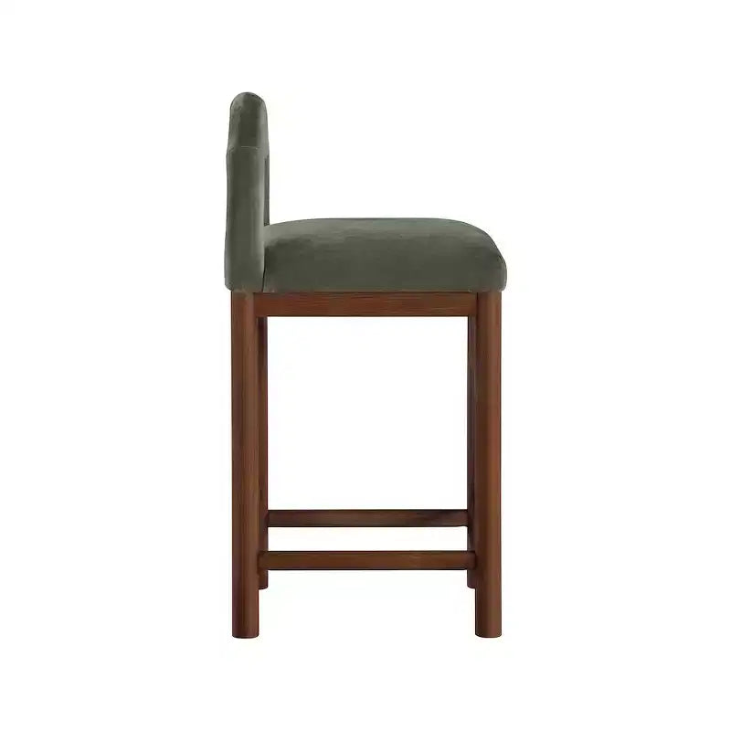 Meridian Furniture,Conrad Velvet Counter Stool