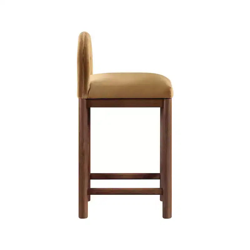Meridian Furniture,Conrad Velvet Counter Stool