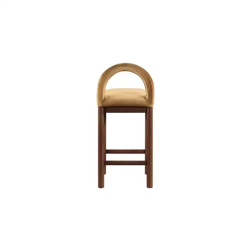 Meridian Furniture,Conrad Velvet Counter Stool