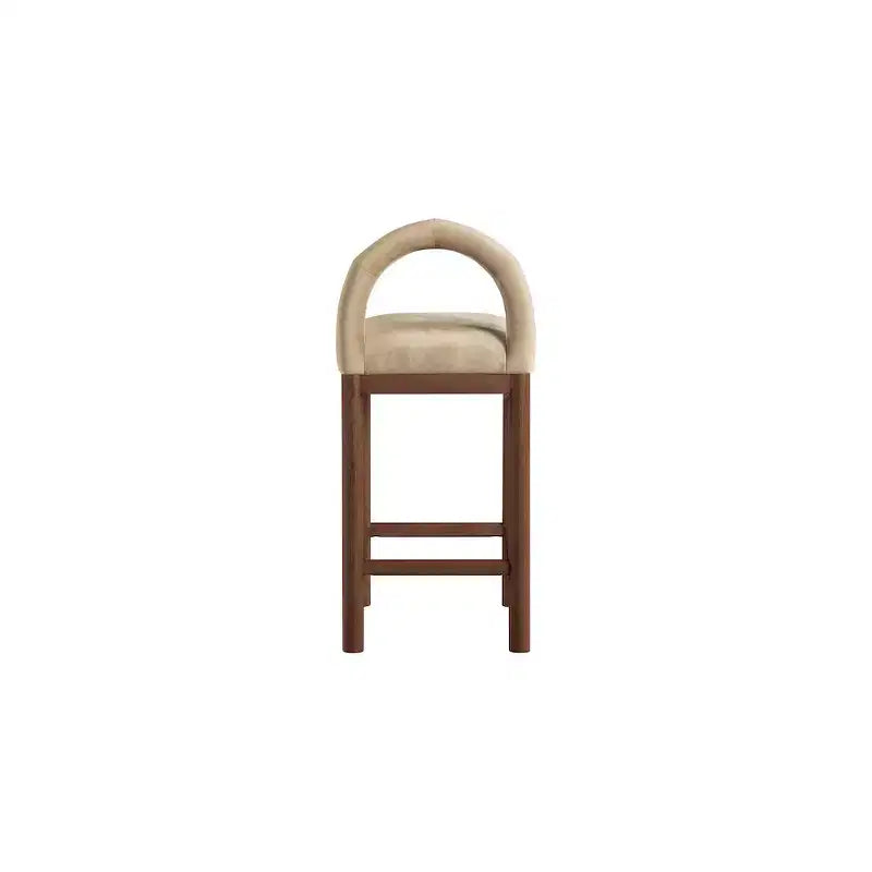 Meridian Furniture,Conrad Velvet Counter Stool