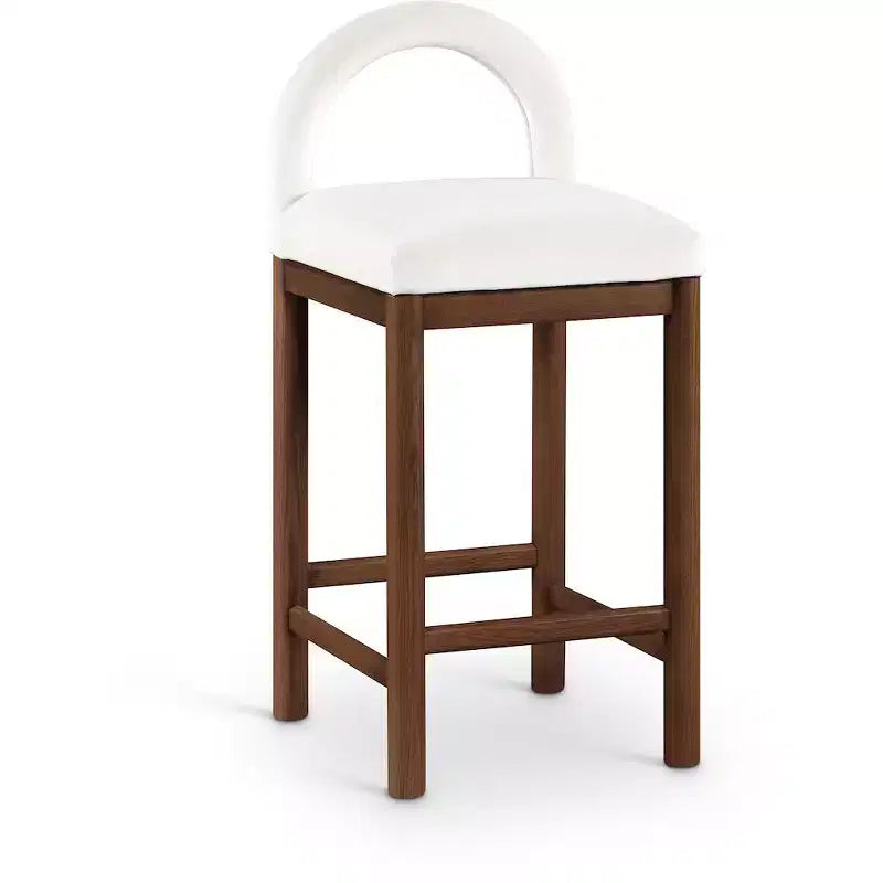 Meridian Furniture,Conrad Velvet Counter Stool