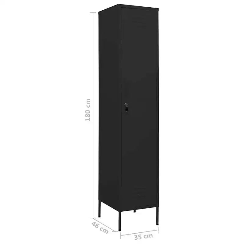 vidaXL Metal Storage Cabinet Storage Locker Organizer for School Office Steel - Olive Green