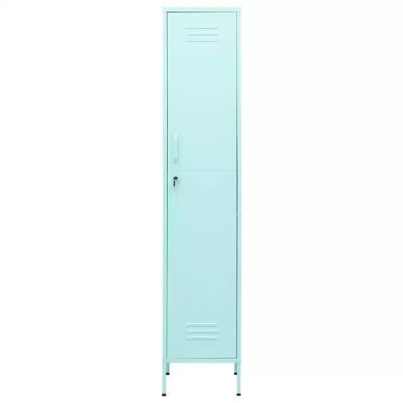 vidaXL Metal Storage Cabinet Storage Locker Organizer for School Office Steel - Olive Green