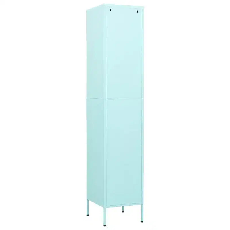 vidaXL Metal Storage Cabinet Storage Locker Organizer for School Office Steel - Olive Green