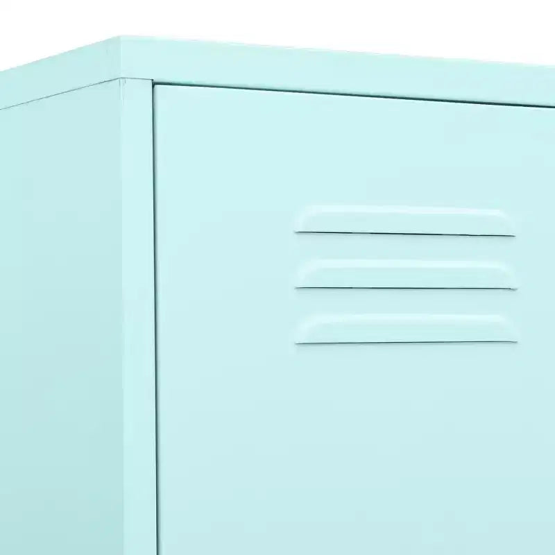 vidaXL Metal Storage Cabinet Storage Locker Organizer for School Office Steel - Olive Green