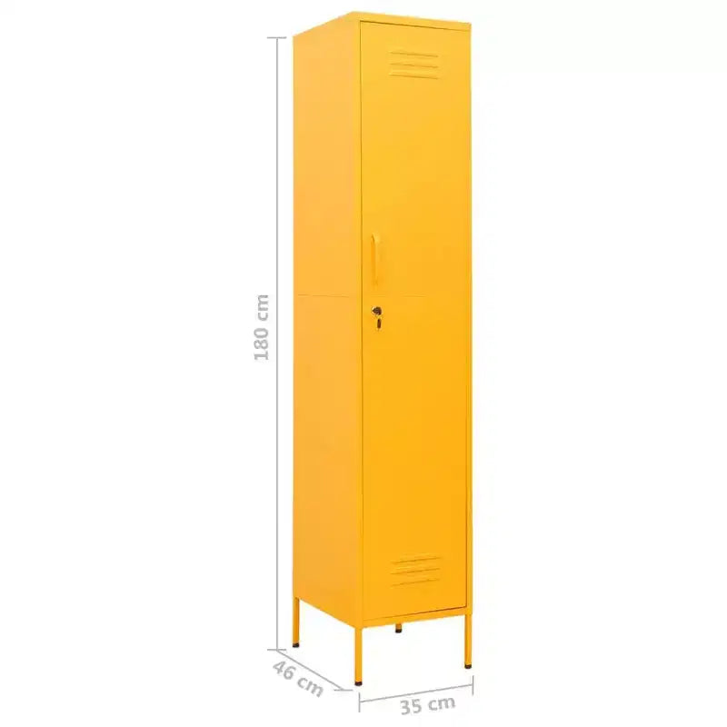 vidaXL Metal Storage Cabinet Storage Locker Organizer for School Office Steel - Olive Green