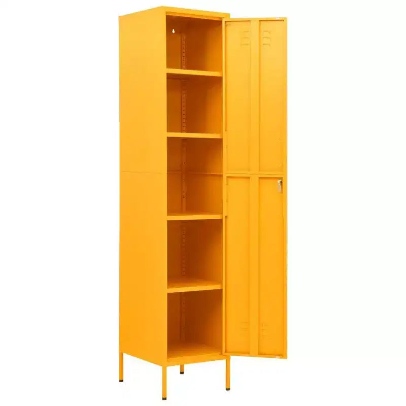 vidaXL Metal Storage Cabinet Storage Locker Organizer for School Office Steel - Olive Green