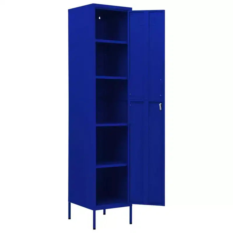 vidaXL Metal Storage Cabinet Storage Locker Organizer for School Office Steel - Olive Green