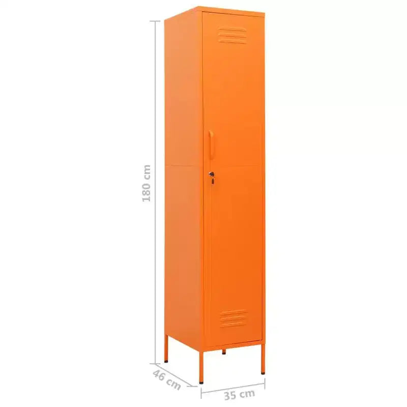 vidaXL Metal Storage Cabinet Storage Locker Organizer for School Office Steel - Olive Green