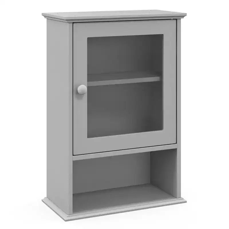 Costway Wall Mounted Bathroom Cabinet Storage Organize Hanging Medicine Adjustable Shelf