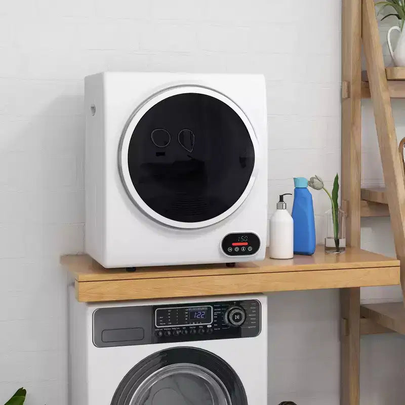 1.5 cu.ft Portable Compact Clothes Laundry Dryer with Intelligent Drying for Apartments Dorms RVs, 850W