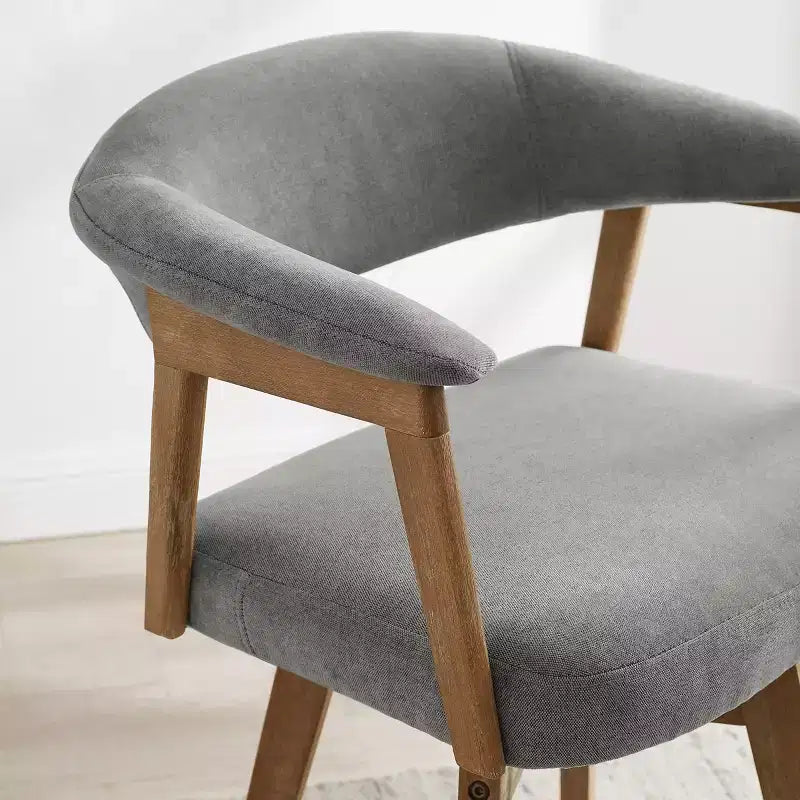 Art Leon Set of 2 Swivel Upholstered Counter Height Barstool
