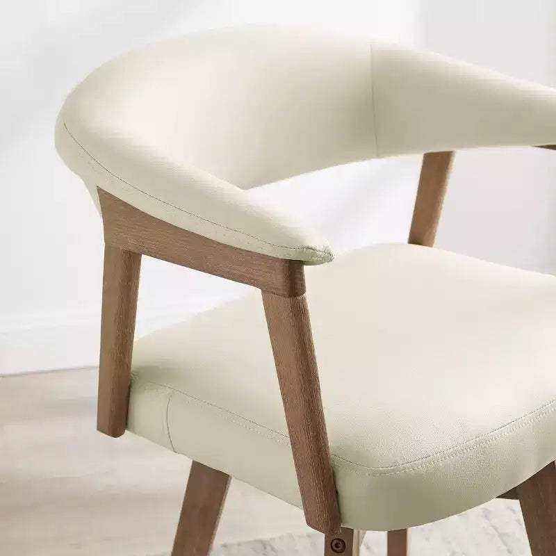 Art Leon Set of 2 Swivel Upholstered Counter Height Barstool