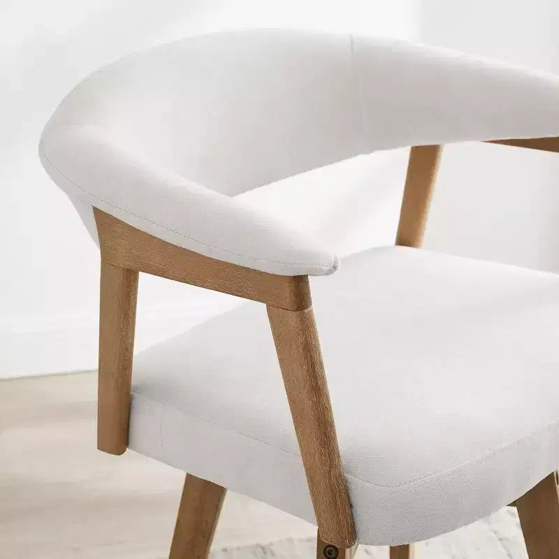 Art Leon Set of 2 Swivel Upholstered Counter Height Barstool