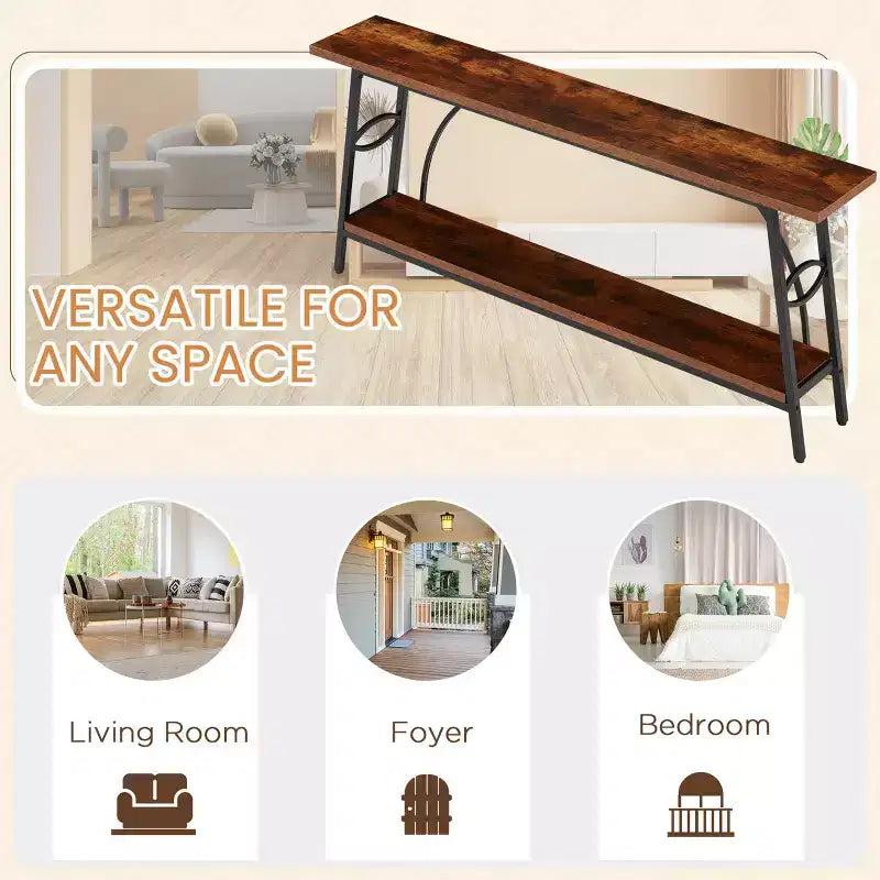 EROMMT 70.9 Console Table