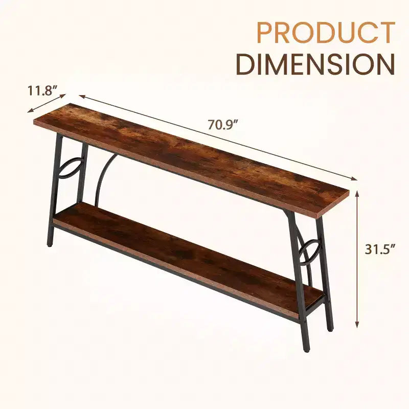 EROMMT 70.9 Console Table