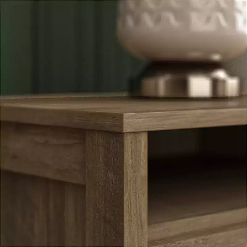 Galano Modern 2-Drawer Nightstands with Open Storage 20.9 W  15.7 D  22.7 H