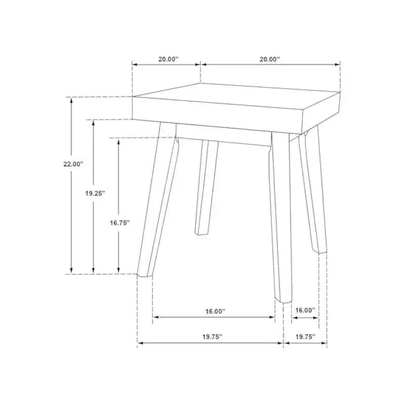 Coaster,Westerly 2-piece Square Coffee and End Table Set