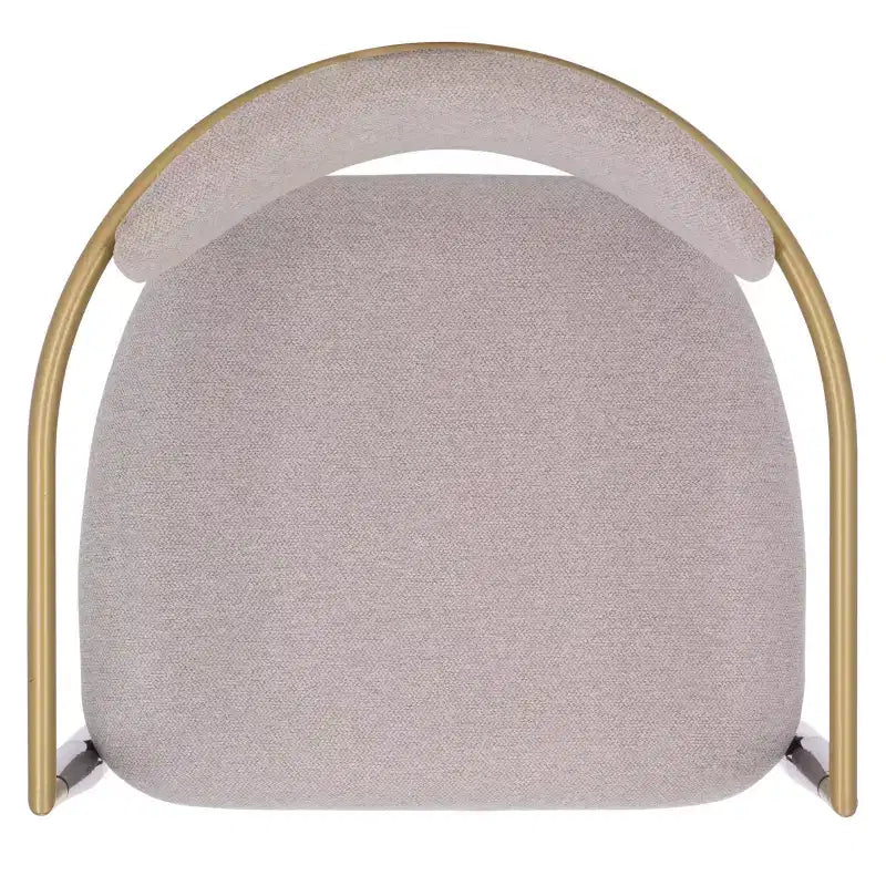 Covelle Arm Counter Stool (Set of 2) - BST6403A - Black Gold/Dove Grey - Safavieh