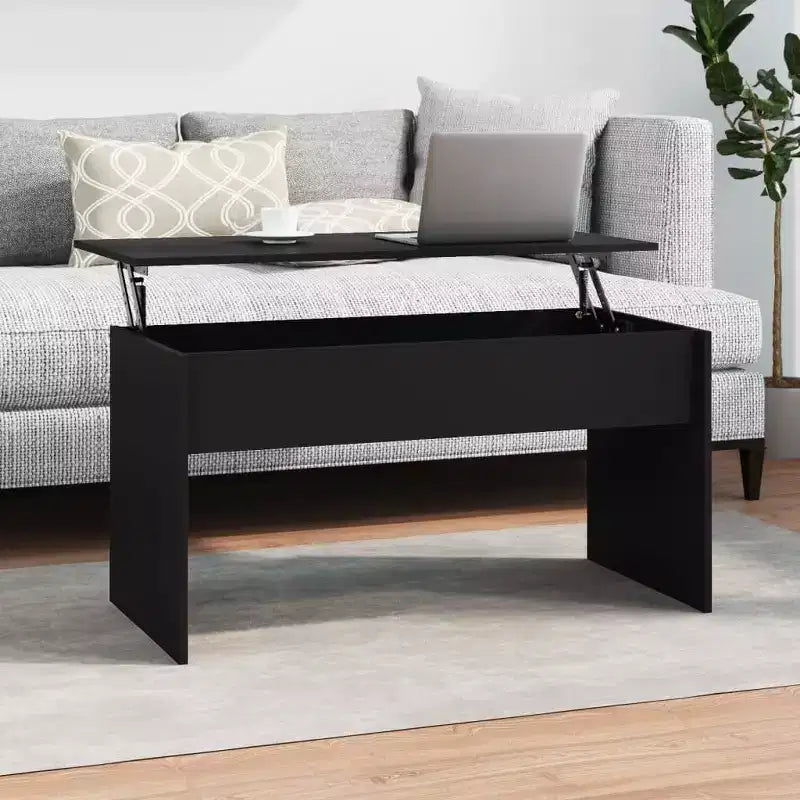 vidaXL Coffee Table White Engineered wood Medium-sized