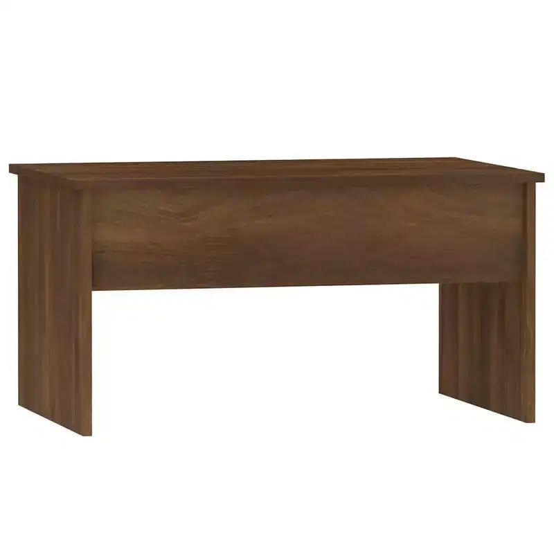 vidaXL Coffee Table White Engineered wood Medium-sized