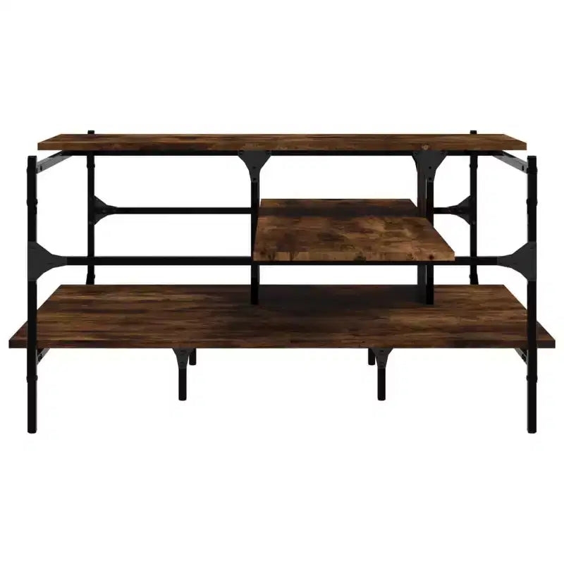 vidaXL Coffee Table Storage End Table Living Room Furniture Engineered Wood