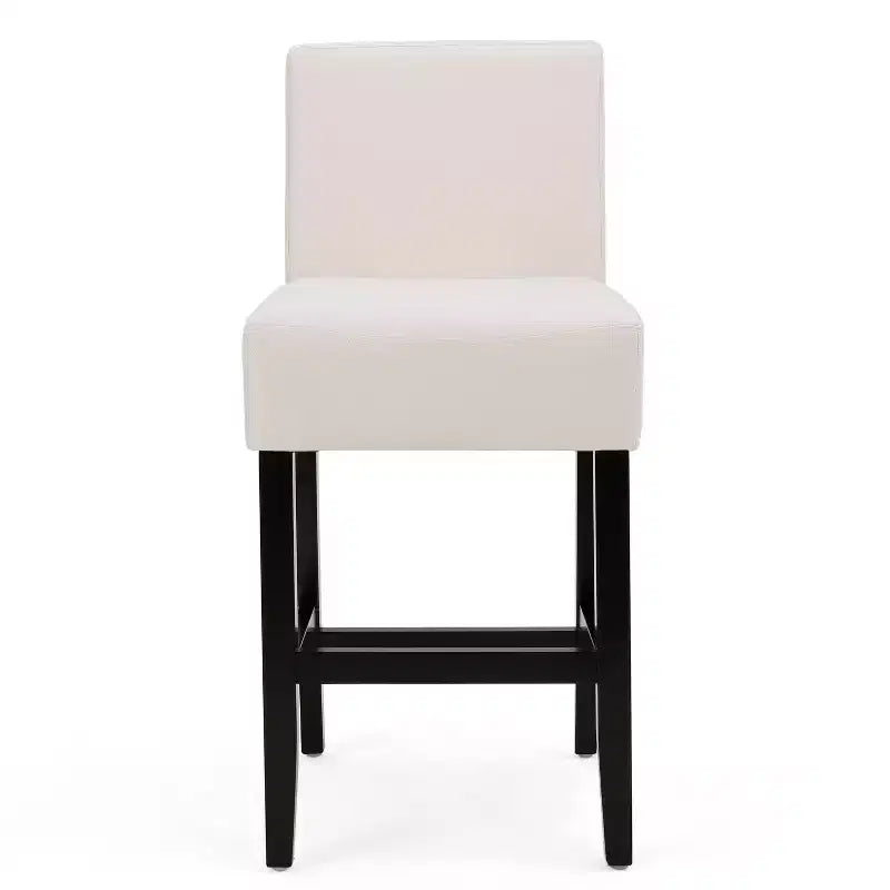 MAYEERTY Set of 2 Zuma KD Counter Stools, Detachable Design Bar Height, Kitchen Bar Seating