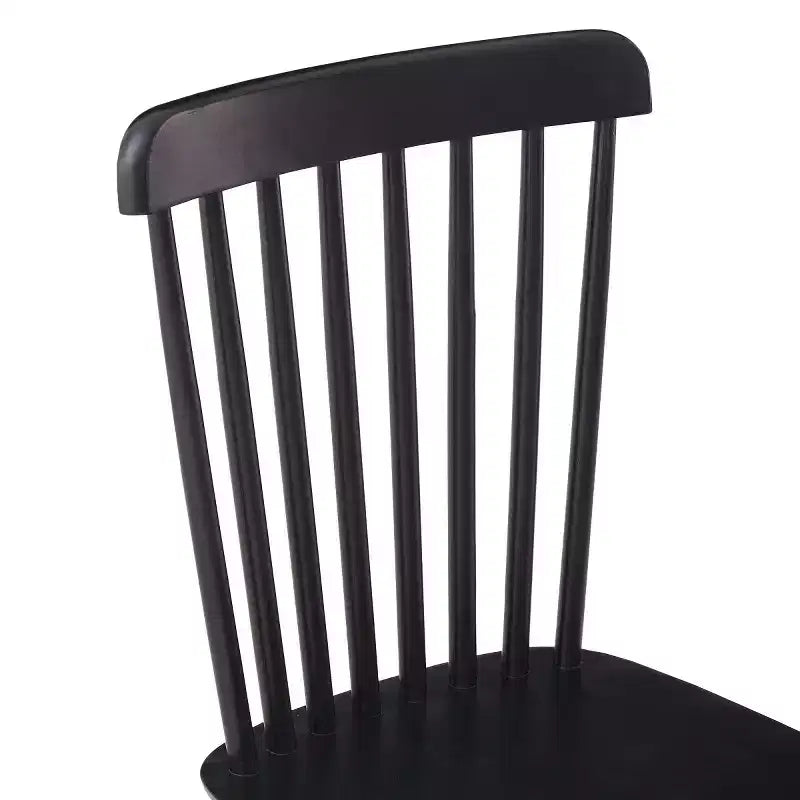 Set of 4 Farmhouse Solid Wood Dining Chairs with High Backrest, Vintage Side Chairs for Kitchen, Dining Room, or Living Room-Panipeachy