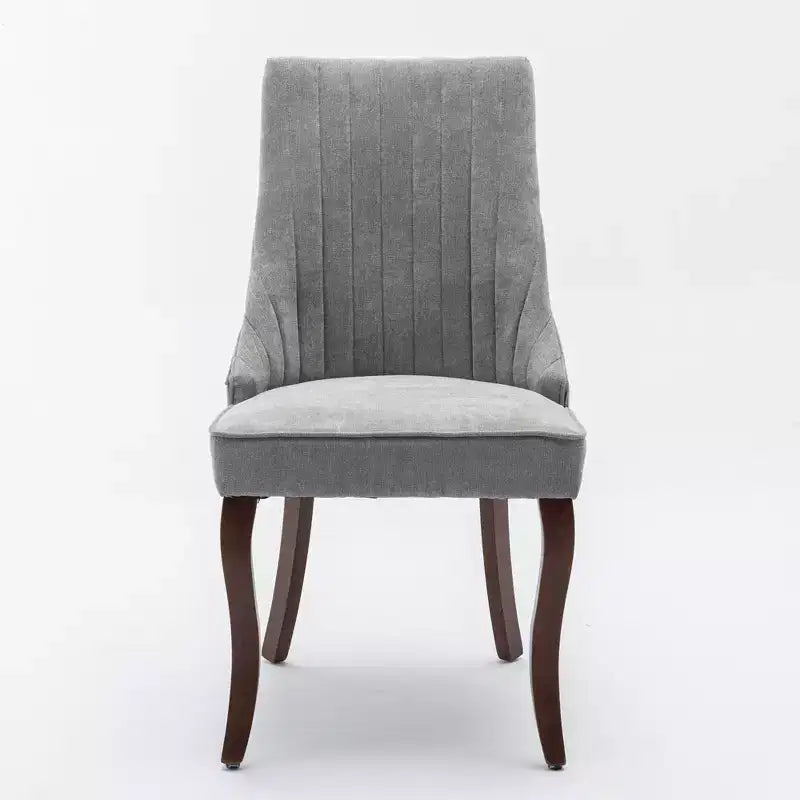 Dining Chairs Set Of 2, Upholstered Dining Chair With High Backrest, High Rebound Sponge, Triple Elastic Structure, Kitchen Dining Chair
