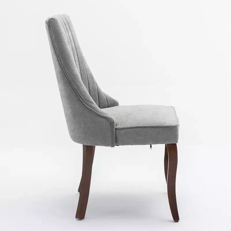 Dining Chairs Set Of 2, Upholstered Dining Chair With High Backrest, High Rebound Sponge, Triple Elastic Structure, Kitchen Dining Chair