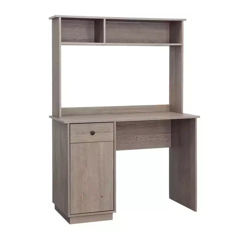 GDFStudio Harper 60H Wood Desk with Hutch