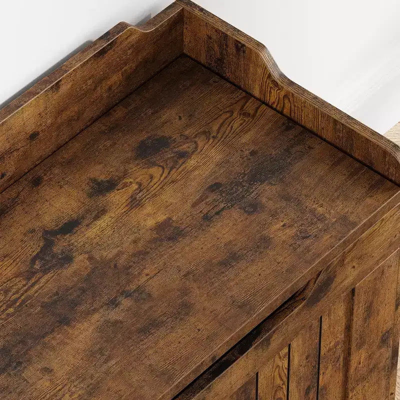 Storage Chest, 39.4 Wooden Storage Bench with Safety Hinge - 350Lb Capacity Flip Top Blanket Trunk for Entryway/Living Room/Bedroom