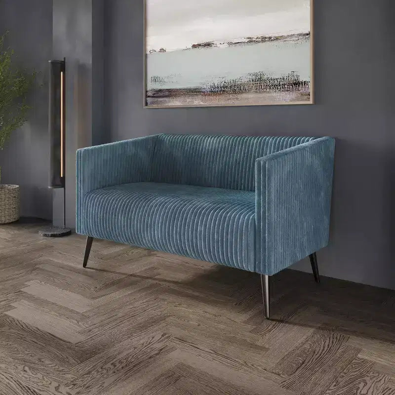 ChaletPosh Velvet Love Seat