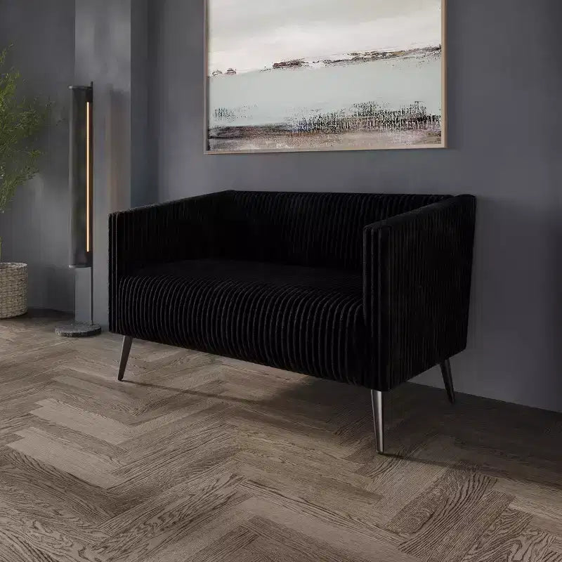 ChaletPosh Velvet Love Seat