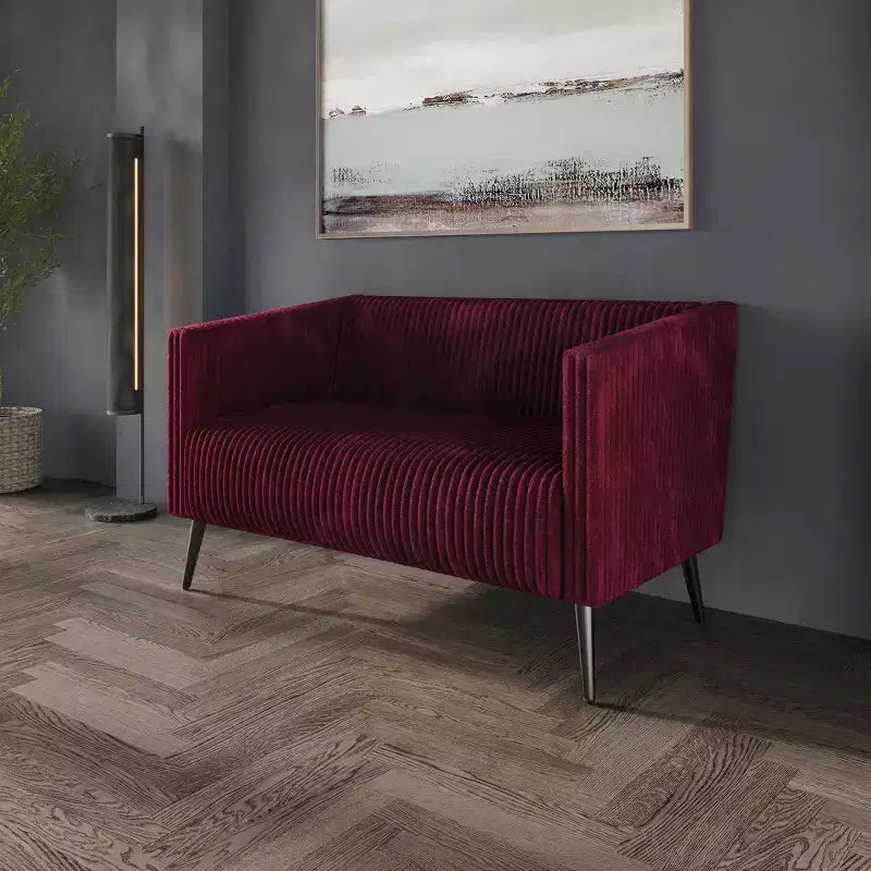 ChaletPosh Velvet Love Seat