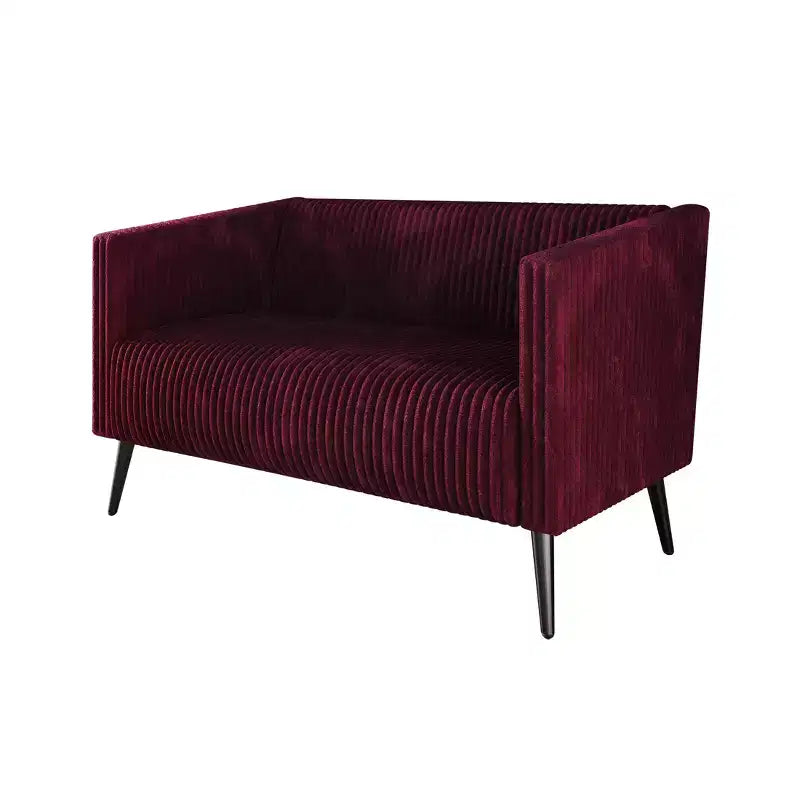 ChaletPosh Velvet Love Seat